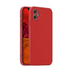 Puzdro gumené Samsung G998 Galaxy S21 Ultra Smooth červené