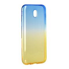 Puzdro gumené Samsung J530 Galaxy J5 2017 Ombre modro-zlaté PT