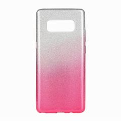 Puzdro gumené Samsung N950 Galaxy Note 8 Shining ružové PT