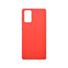 Puzdro gumené Samsung N980 Galaxy Note 20 červené matné