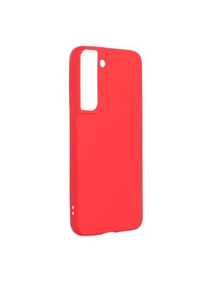 Puzdro gumené Samsung S901 Galaxy S22 Soft tmavo červené