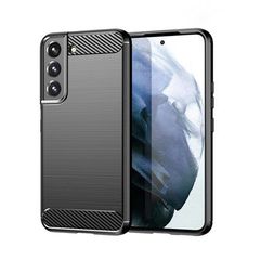 Puzdro gumené Samsung S906 Galaxy S22 Plus Carbon čierné