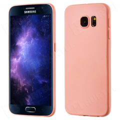 Puzdro gumené Samsung G920 Galaxy S6 Solid ružové HT
