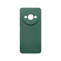 Puzdro gumené Xiaomi RedMi A3 Matt tmavo-zelené