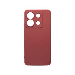 Puzdro gumené Xiaomi RedMi Note 13 Pro 5G Fiber červené