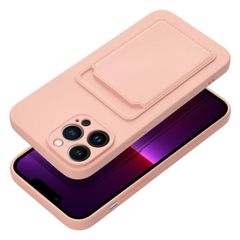 Puzdro gumené Xiaomi RedMi Note 13 Pro Plus 5G Card ružové