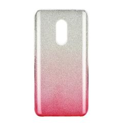 Puzdro gumené Xiaomi RedMi Note 4/4X Shining transparentno-ružov