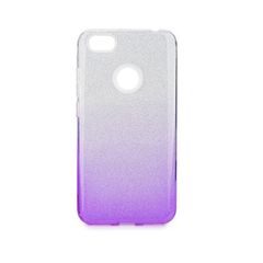 Puzdro gumené Xiaomi RedMi  Note 5A Shining transparentní-fialov
