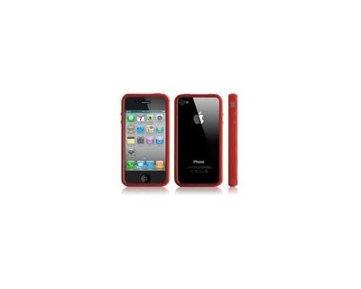 Puzdro rámik Apple iPhone 4/4S červené
