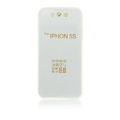 Puzdro gumené Apple iPhone 5/5C/5S/SE transparentné PT
