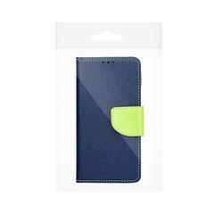Puzdro knižka Apple iPhone 14 Plus Fancy modro-zelené