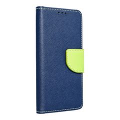 Puzdro knižka Apple iPhone 15 Fancy modro-zelené