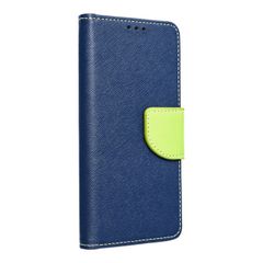 Puzdro knižka Motorola G9 power Fancy modro zelené