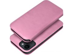 Puzdro knižka Samsung A145 Galaxy A14 Dual Pocket ružové