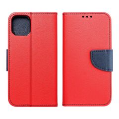 Puzdro knižka Xiaomi Mi 11 Lite/ Mi 11 Lite 5G Fancy červeno mod