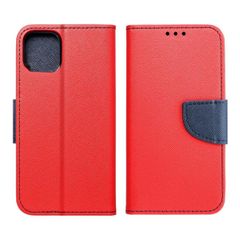 Puzdro knižka Xiaomi Redmi Note 11/11S Fancy červená