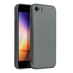 Puzdro gumené Apple iPhone 14 Plus Metallic šedé