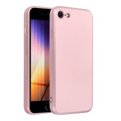 Puzdro gumené Apple iPhone 14 Pro Metallic ružové