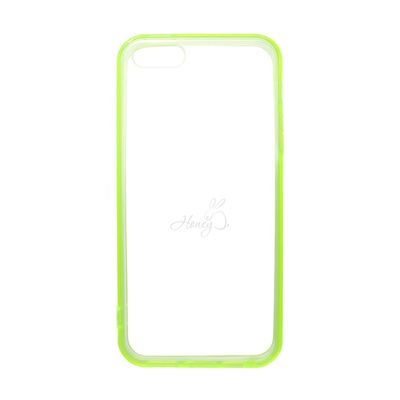Puzdro plastové  Apple iPhone 5/5C/5S/SE zelené priehľadné