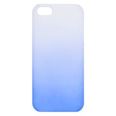 Puzdro gumené Apple iPhone 5/5C/5S/SE modré, zlaté trblietky