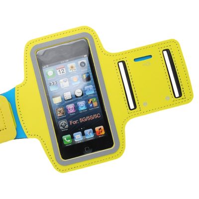 Puzdro športové Apple iPhone 5/5C/5S/SE žlté