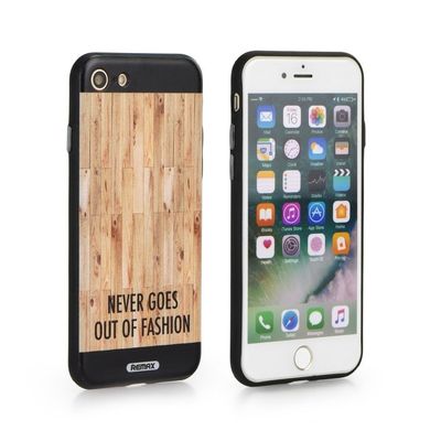 Remax puzdro gumené Apple iPhone 7/8/SE 2020 Muke drevo PT