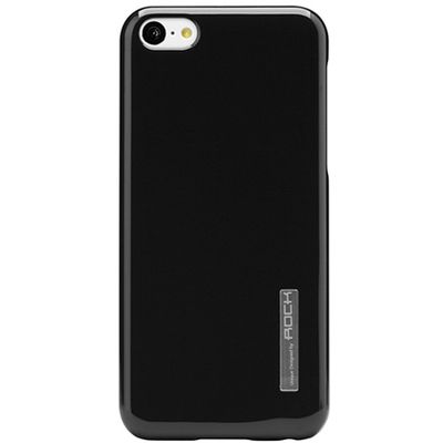 Rock puzdro plastové Apple iPhone 5/5C/5S/SE čierne