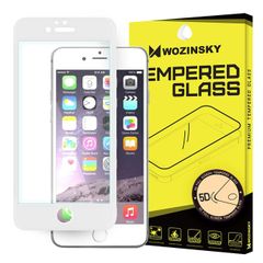 Ochranné sklo Apple iPhone 6/6S 5D Full Glue biela H