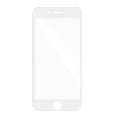 Ochranné sklo Apple iPhone 6/6S 5D Hybrid Full Glue biela PT