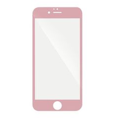 Ochranné sklo Apple iPhone 6/6S 5D Hybrid Full Glue ružové PT