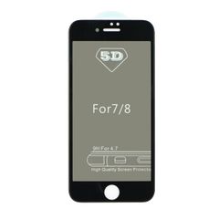 Ochranné sklo Apple iPhone 7/8/SE 2020 5D Full Glue černá
