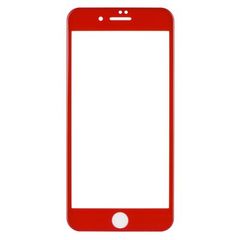 Ochranné sklo Apple iPhone 7/8 Plus 5D Full Glue červená PT