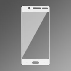 Ochranné sklo Nokia 5 Full Cover biele