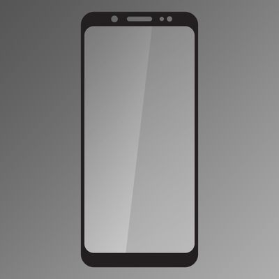 Ochranné sklo Samsung A605 Galaxy A6 Plus fullcover čierna