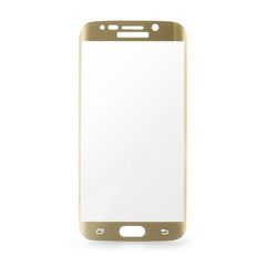 Ochranné sklo Samsung G930 Galaxy S7 Full Face zlatá PT
