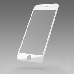 Ochranné sklo Apple iPhone 6/6S Sturdo 3D Fiber biela
