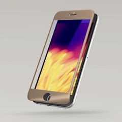 Ochranné sklo Apple iPhone 7/8/SE 2020 Sturdo 3D Violet zlatá