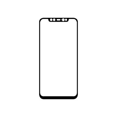 Ochranné sklo Xiaomi Mi 8 Full Cover čierne