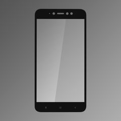 Ochranné sklo Xiaomi RedMi Note 5A Full Cover čierne