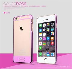 Usams puzdro plastové Apple iPhone 6/6S O-Plating ružové