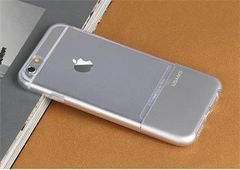 Usams puzdro gumené Apple Iphone 6/6S Ease strieborné